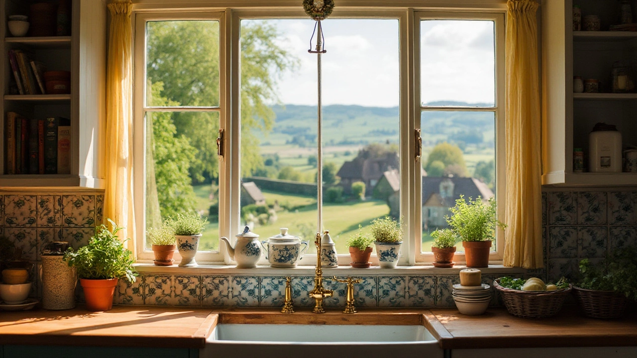 Why Kitchen Sinks are Perfectly Placed in Front of Windows