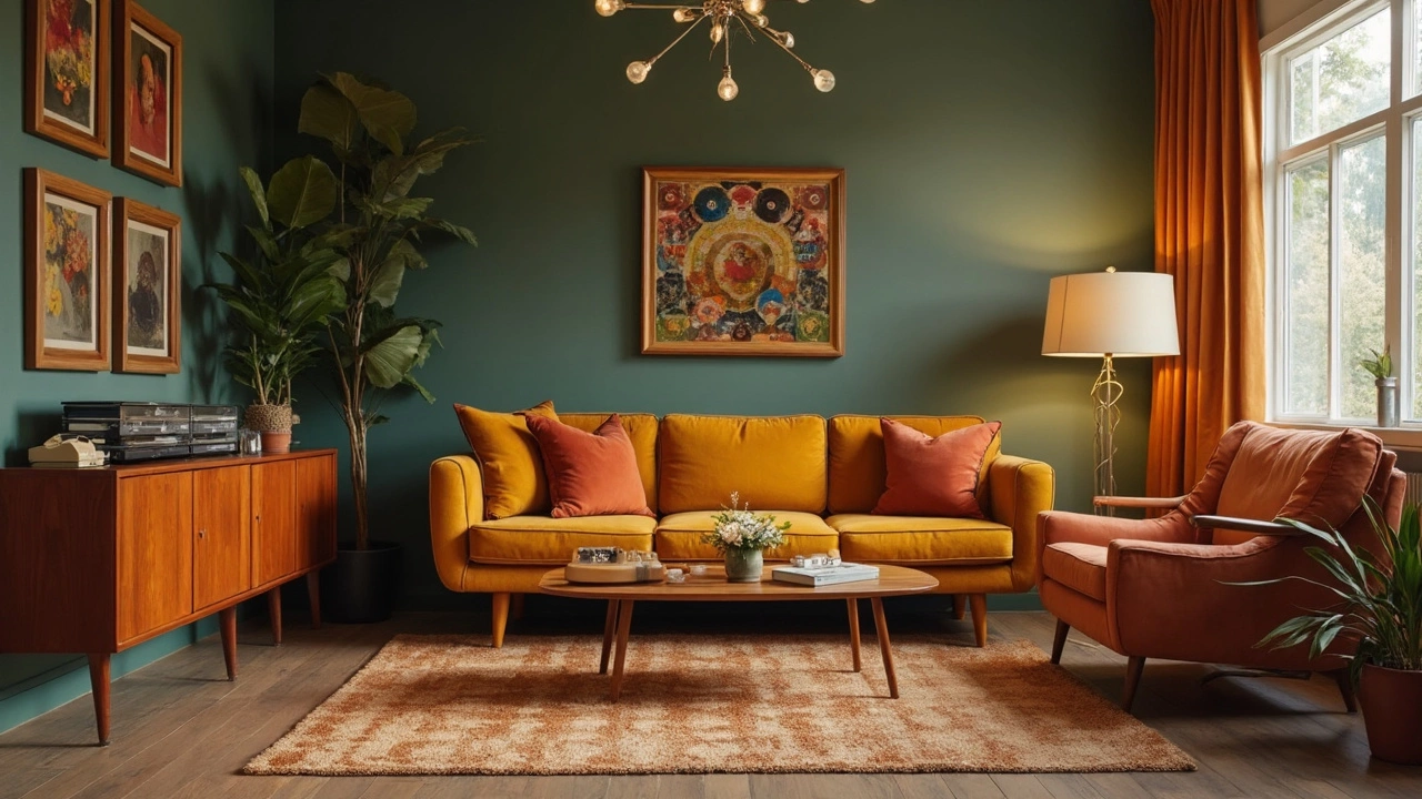 Crafting Your Retro Living Room: Vintage Vibes & Timeless Charm