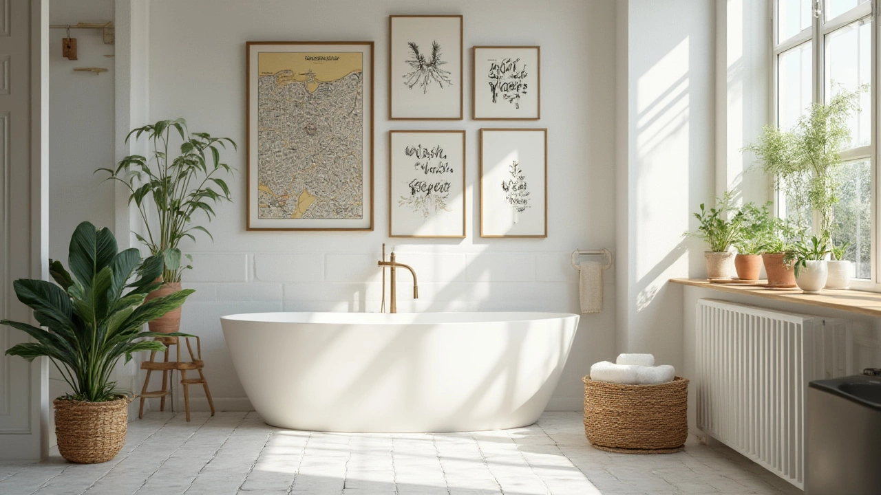 Best Bathroom Wall Art Ideas: What Kind of Pictures Go in Bathrooms?