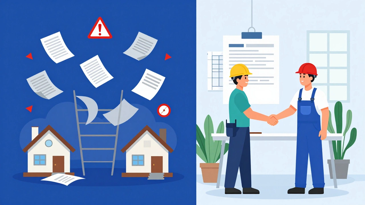 Comparison of chaotic vs organized contractor bidding process